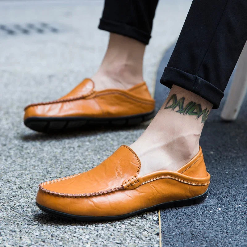 Mocassins Homme Cuir Luxe