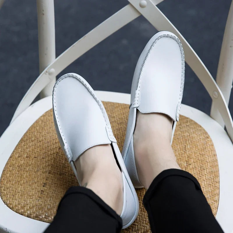 Mocassins Homme Cuir Luxe