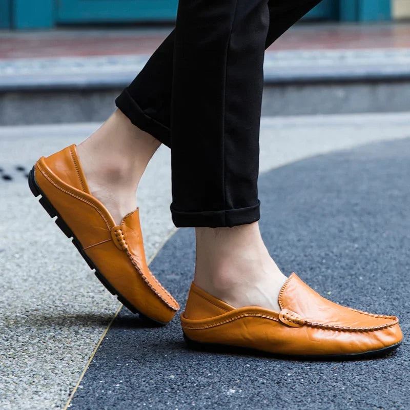 Mocassins Homme Cuir Luxe