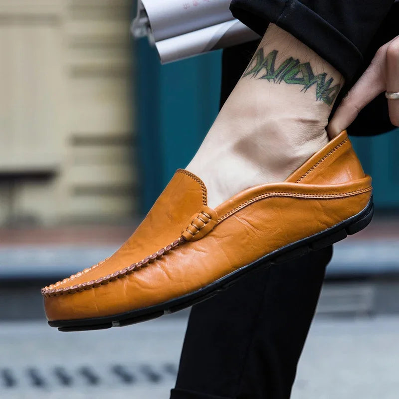 Mocassins Homme Cuir Luxe