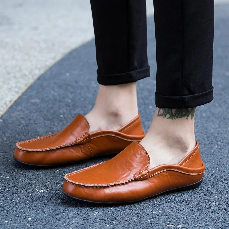 Mocassins Homme Cuir Luxe