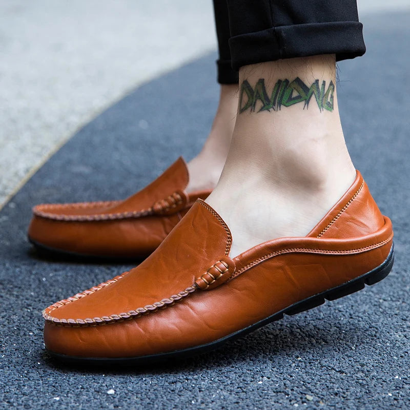 Mocassins Homme Cuir Luxe