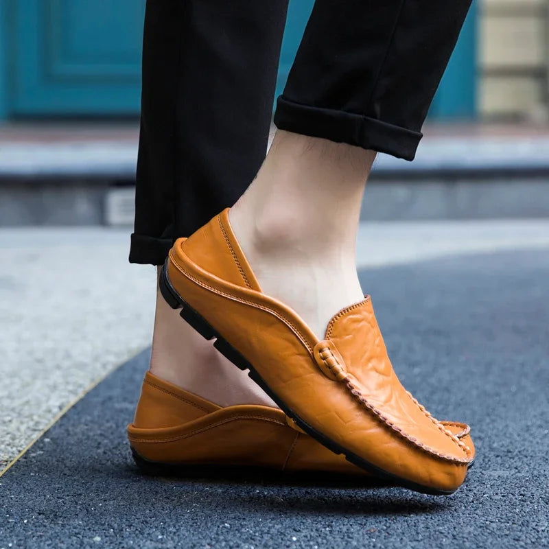 Mocassins Homme Cuir Luxe