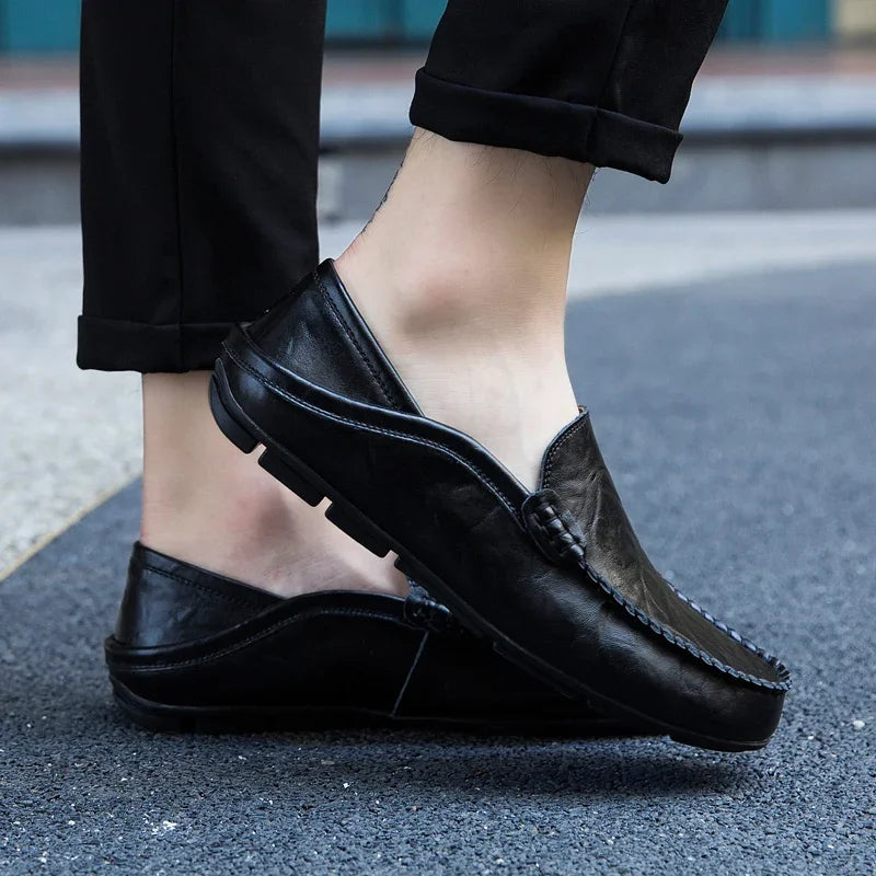 Mocassins Homme Cuir Luxe