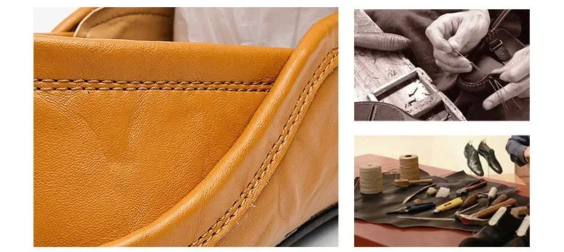 Mocassins Homme Cuir Luxe