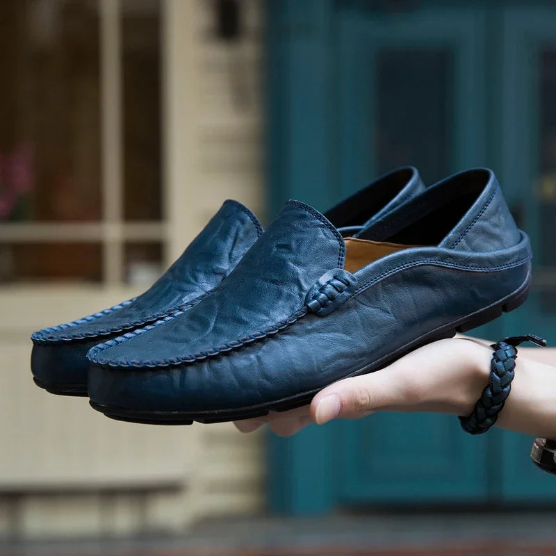 Mocassins Homme Cuir Luxe