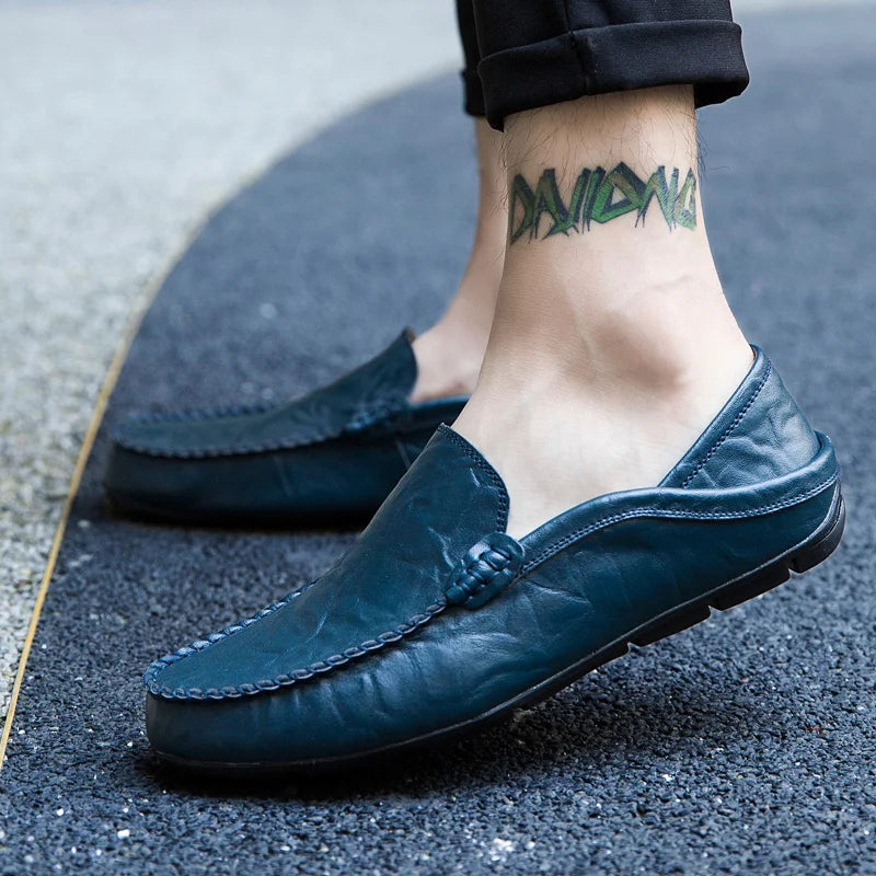 Mocassins Homme Cuir Luxe