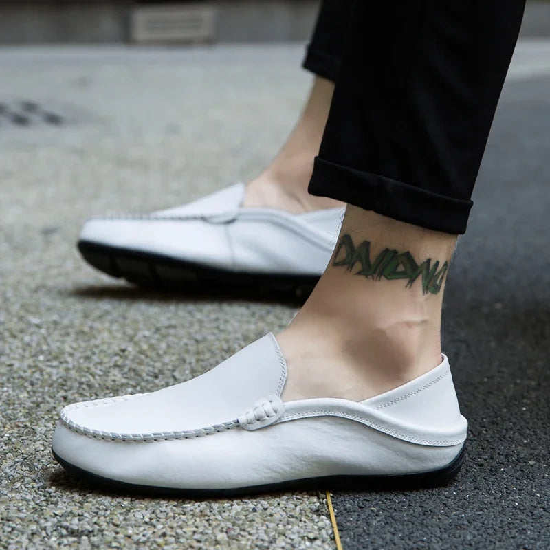 Mocassins Homme Cuir Luxe